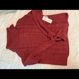 NWT burnt orange sweater